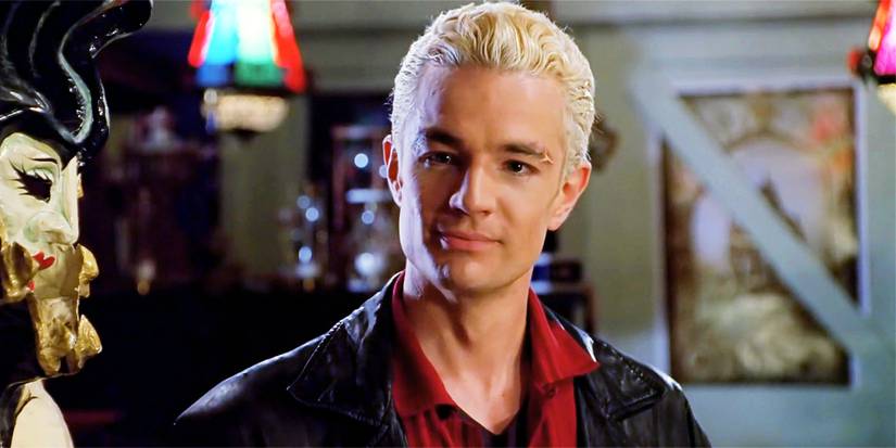 Spike in Buffy season 3 Lovers Walk episode, grinning