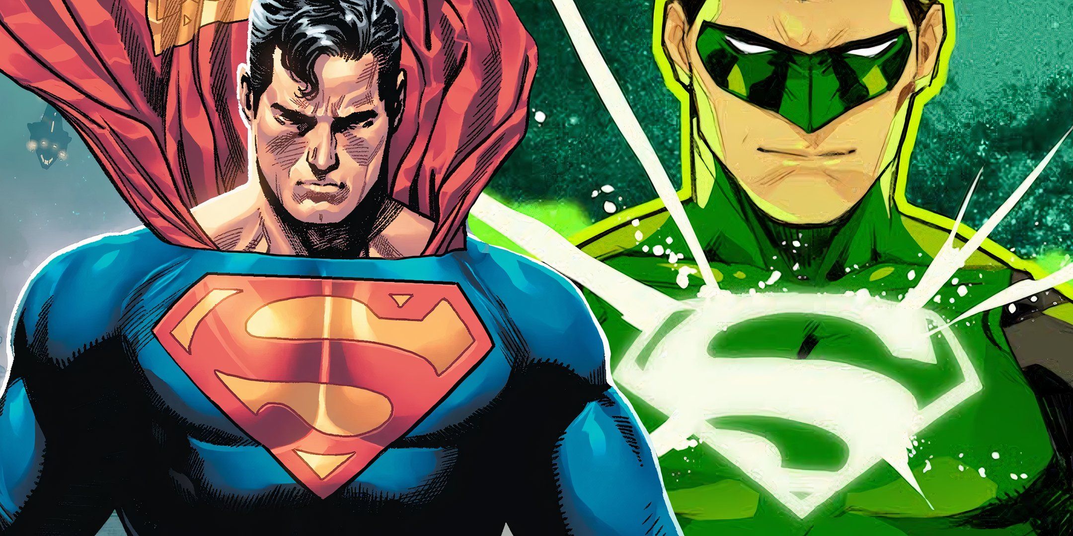 Green Lantern Steals Superman's Look With a Brand-New Costume