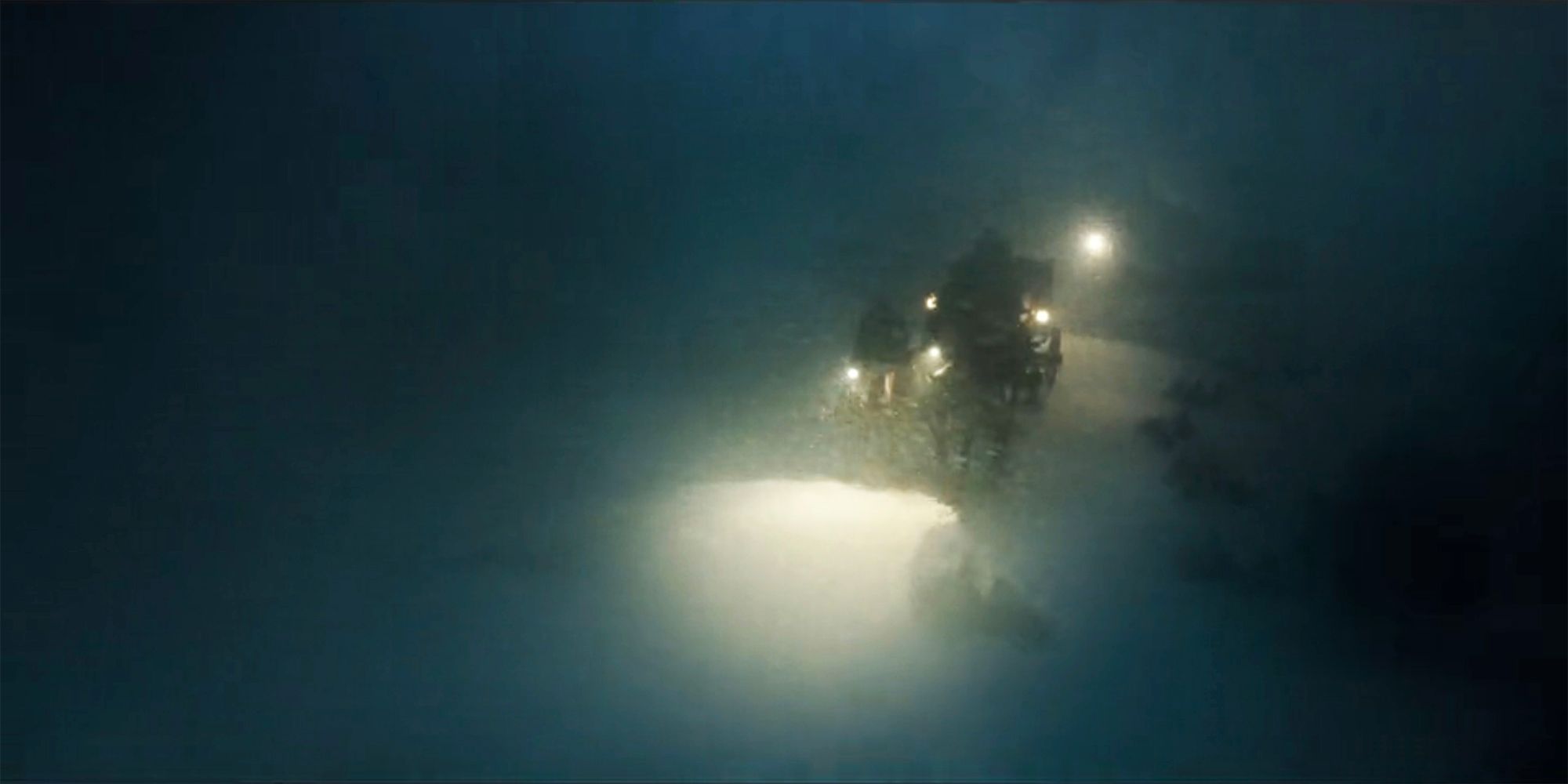 The Duttons navigating through a blizzard in 1923