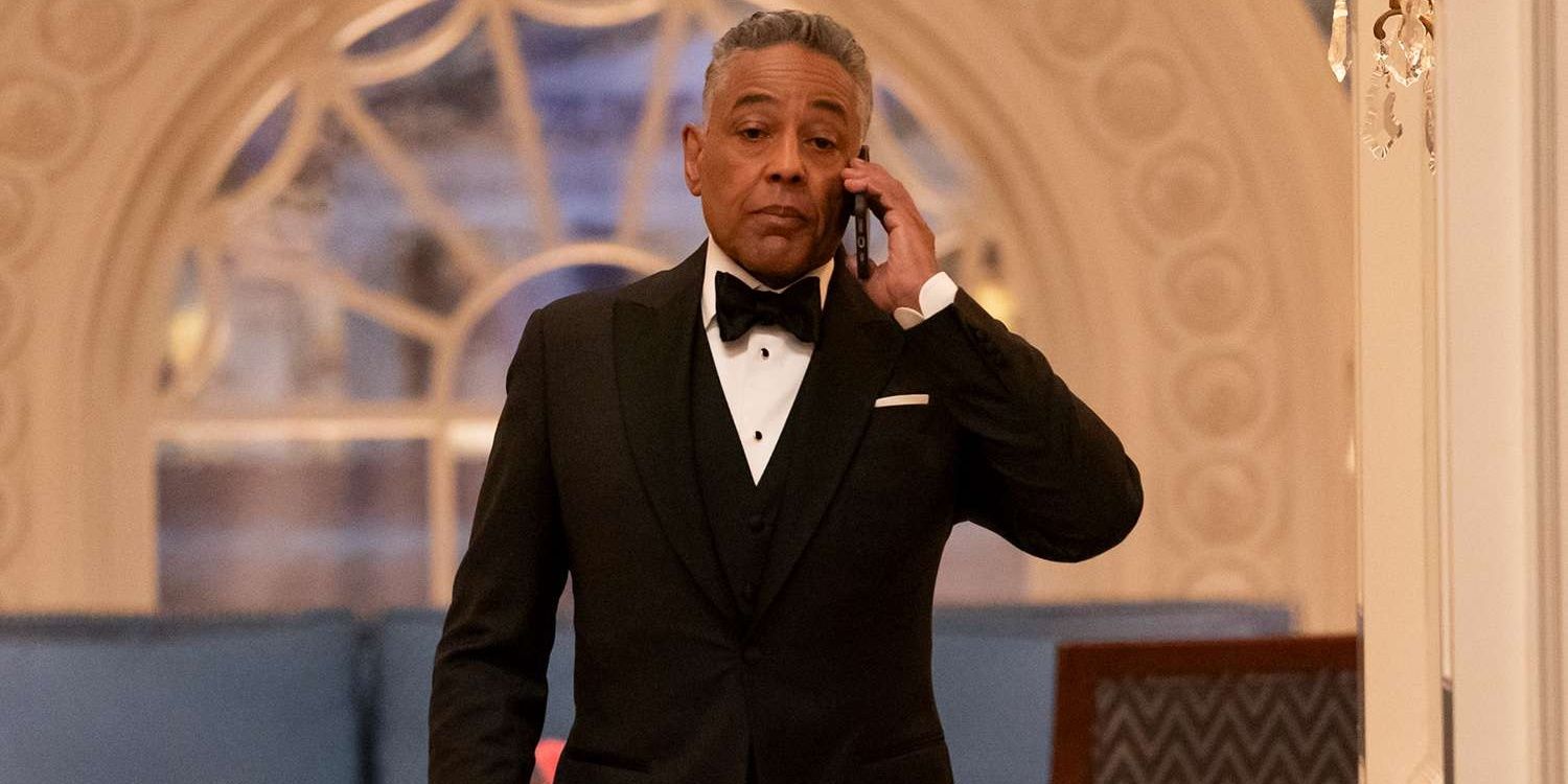 A.B. Wynter (Giancarlo Esposito) on the phone in The Residence