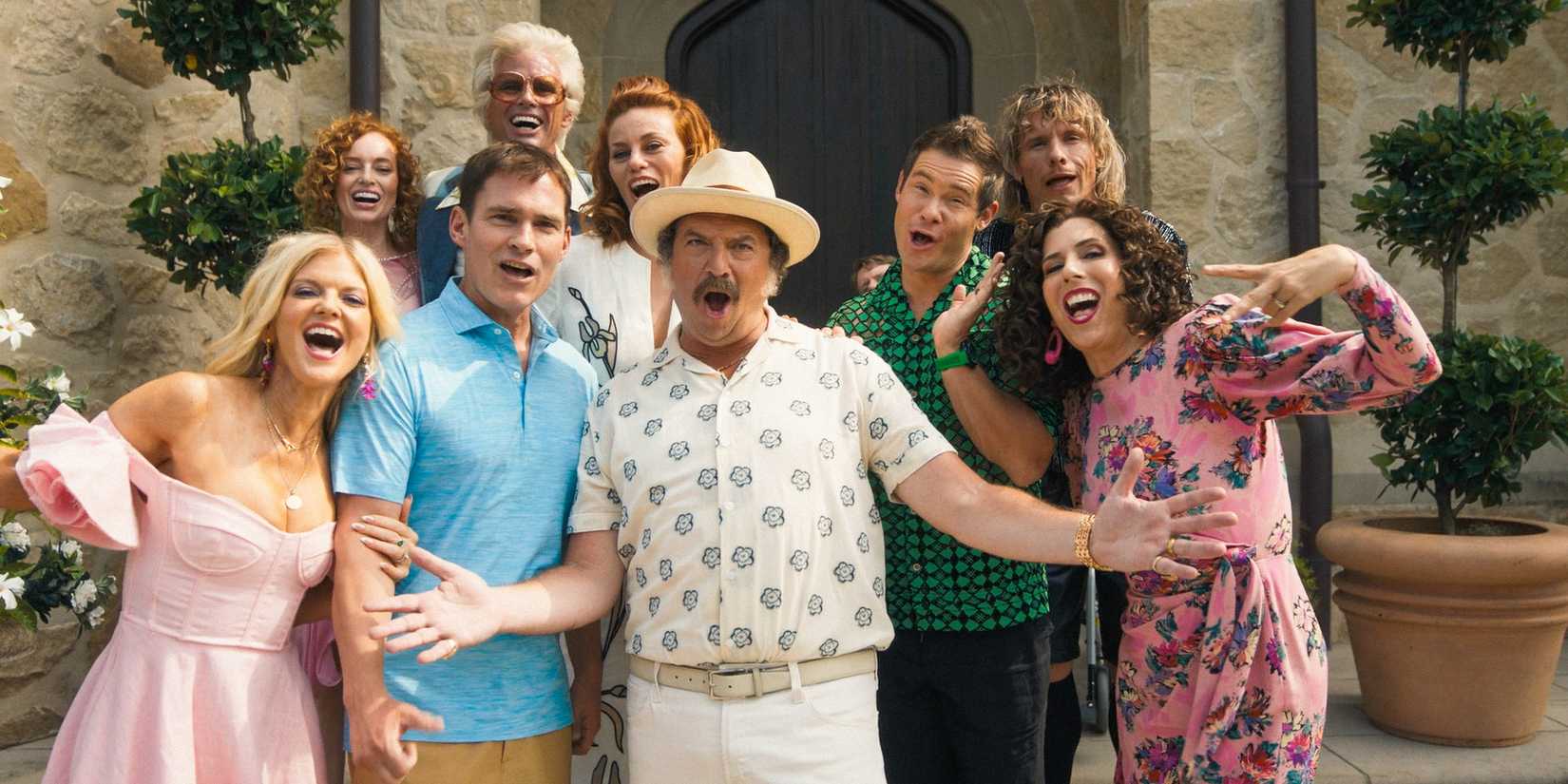 Elenco de The Righteous Gemstones em cena da 4ª temporada.