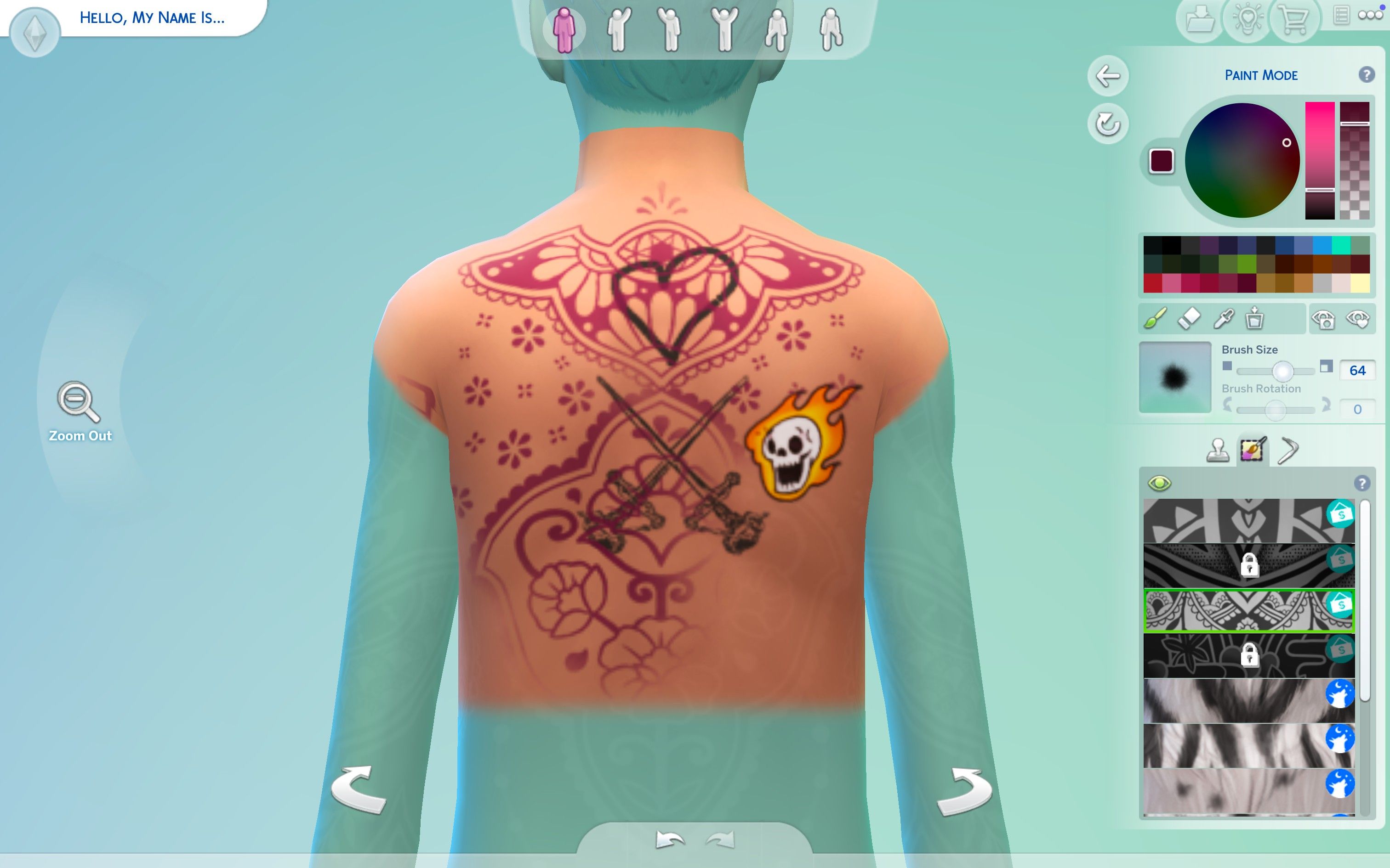 Sims 4 Stencil Tattoos: Add Edgy Style to Your Sims