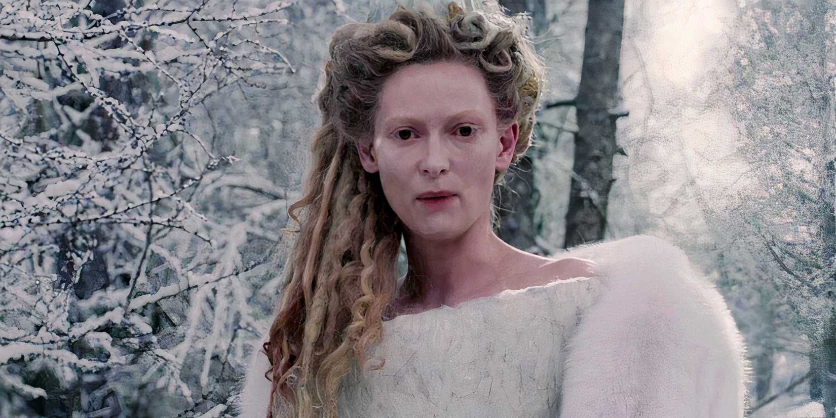 Tilda Swinton as Jadis the White Witch in the Chronicles of Narnia