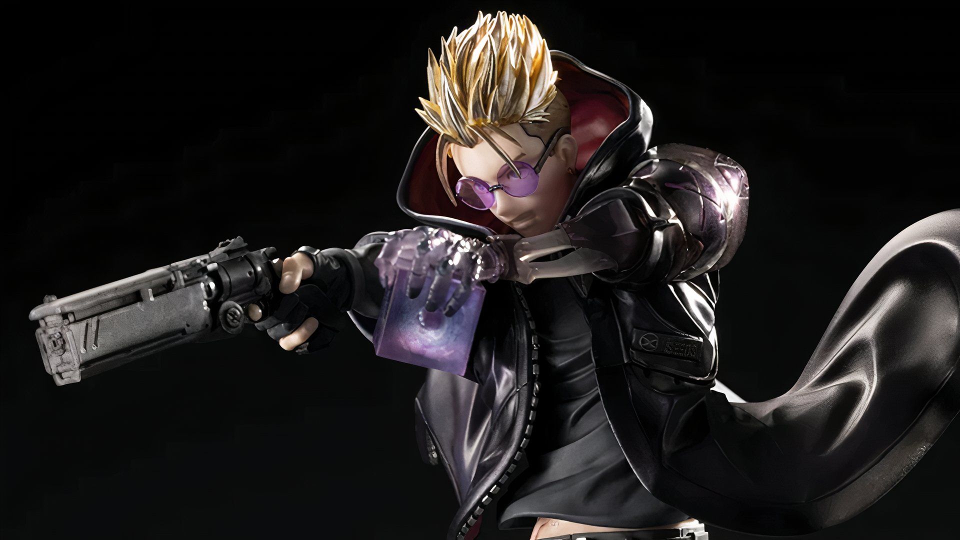 Trigun's Vash Gets A Metal All-Black Redesign With Incredible New