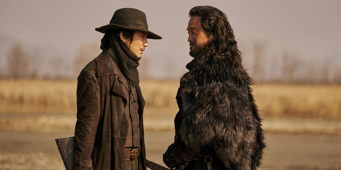 Due personaggi si fronteggiano in Song of the Bandits