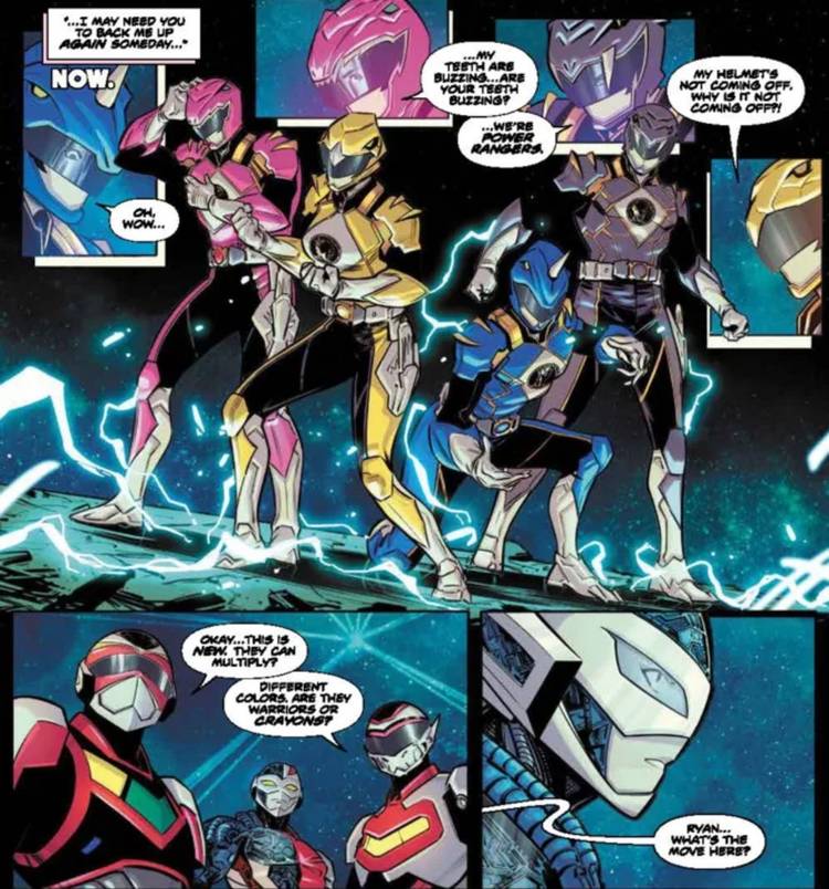 The New Power Rangers Are Preparing For Their First Battle, But Before ...