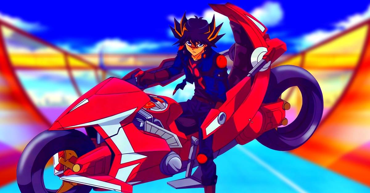 yugioh card games on motorcycles Yu-Gi-Oh! 5D's Wheelie Breakers