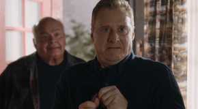 Harry looking disgusted in Resident Alien
