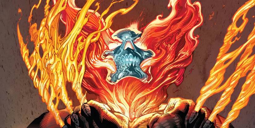 Hellverine surging with hellfire. 
