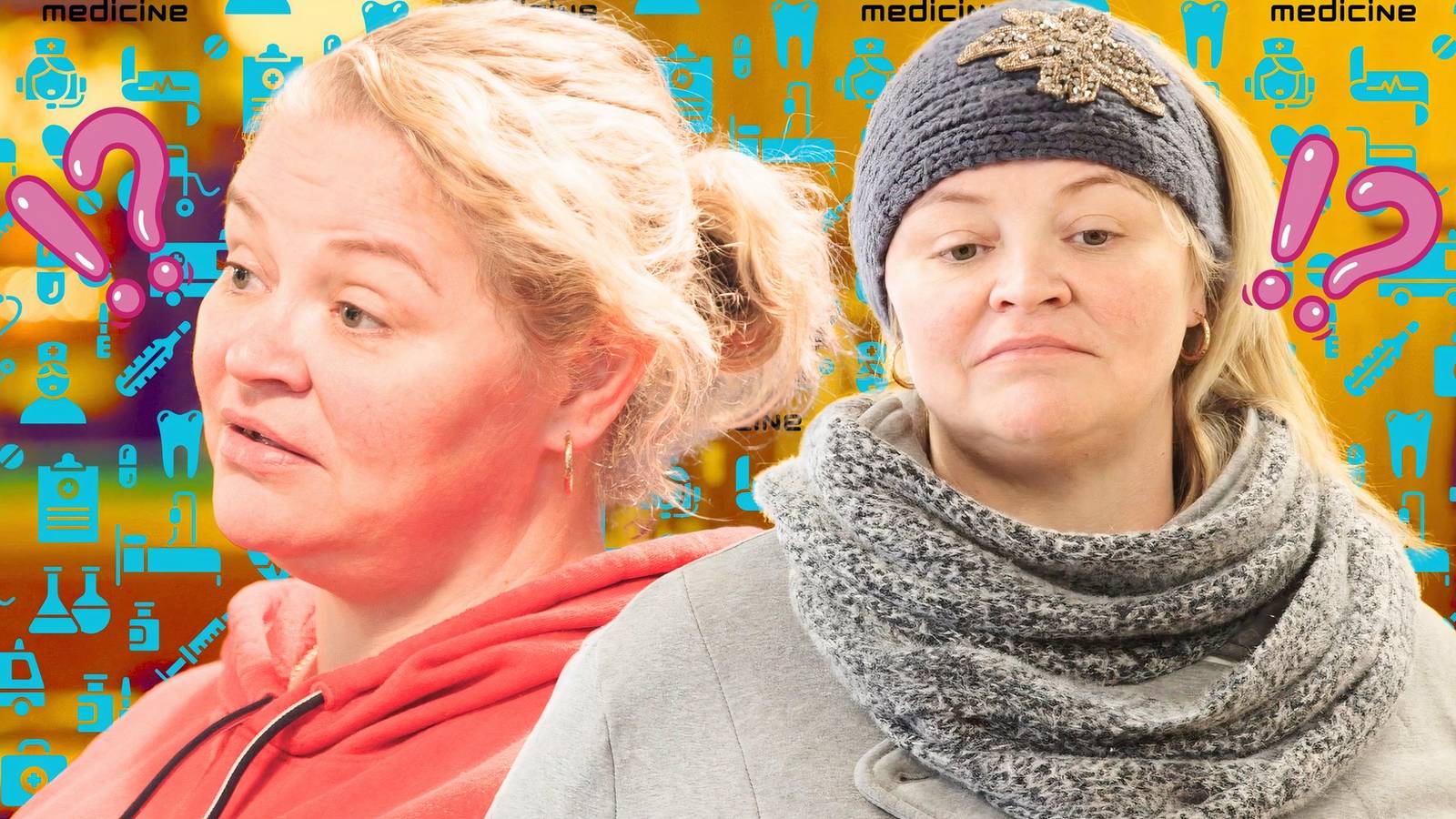 montage of 1000-Lb Sisters Amanda Halterman