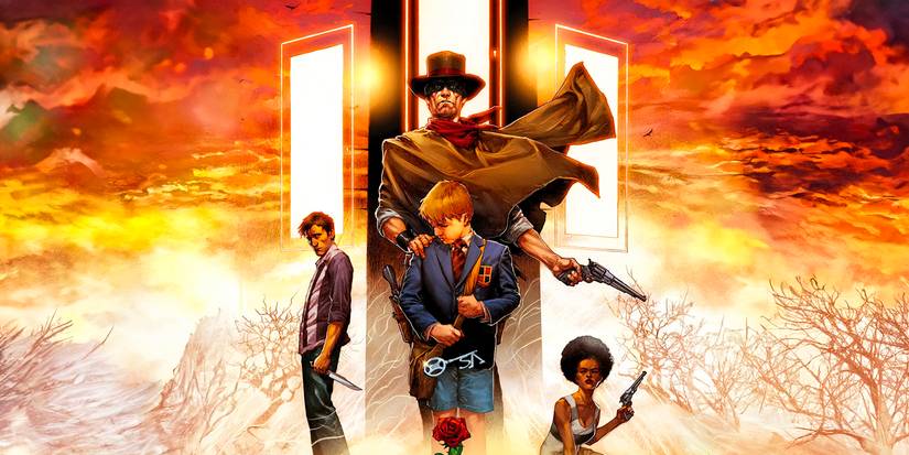 The Dark Tower The Drawing of the Three - Book Cover Art