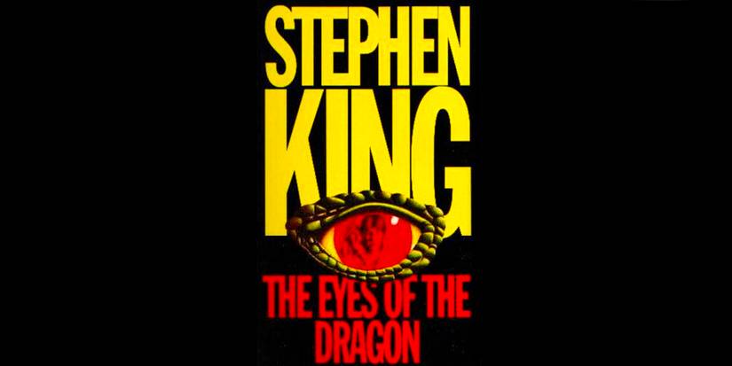 Os olhos do dragão de Stephen King - Arte da capa do livro