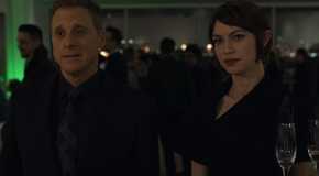 Harry and Isabelle at an art show in Resident Alien