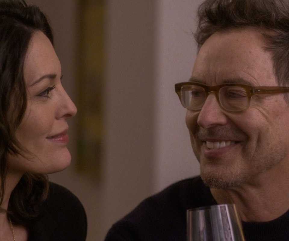 FBI Isobel and her husband toast