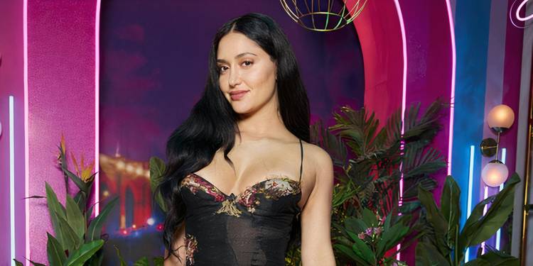 leah love island purple dress Leah Kateb Is the Most Stylish 'Love Island' Contestant Ever