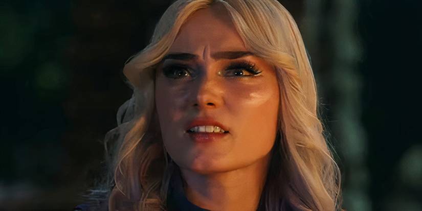 Эдисон делает странное выражение лица у костра в Zombies 4