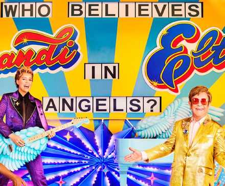 Обложка альбома "Who Believes in Angels" от Brandi Carlile и Elton John