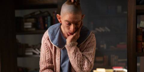 American Horror Story Freak Show Pepper at Briarcliff's library