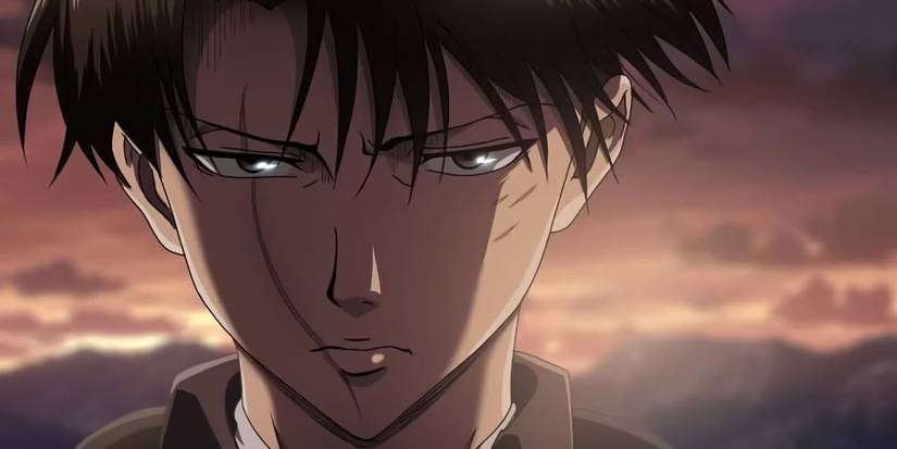 Attack on Titan - Levi Ackerman looking angry