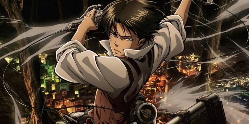 Attack on Titan No Regrets - Levi Ackerman poster