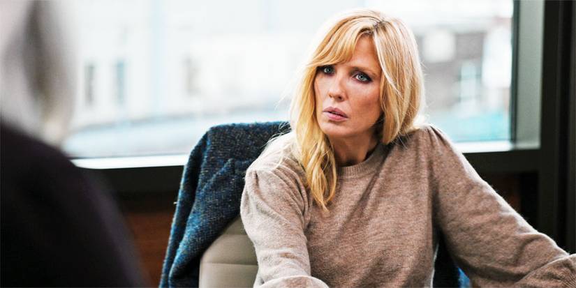 Beth Dutton in Yellowstone season 4, episode 10, sitting