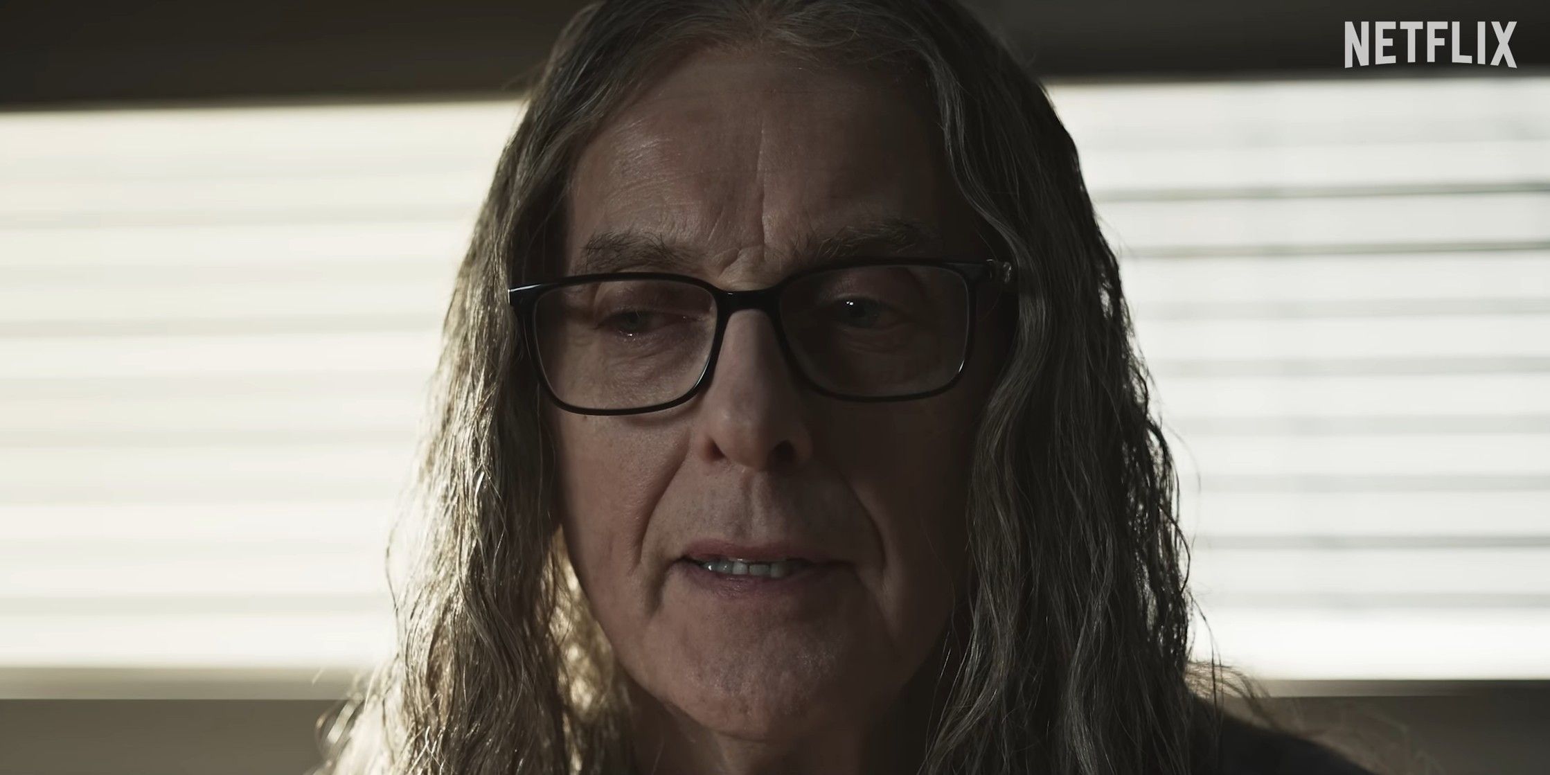 Peter Capaldi as Older Cameron Walker in Black Mirror season 7, episode 4, 