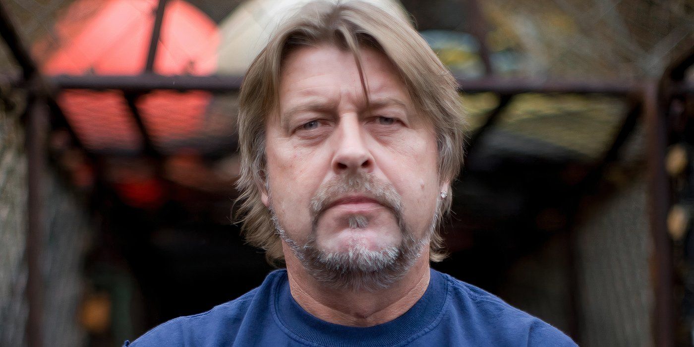 Captain Phil Harris posing for a photo on Deadliest Catch