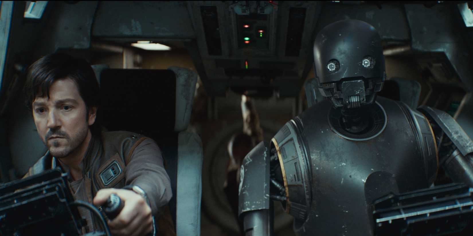 Cassian and K2SO in Andor season 2