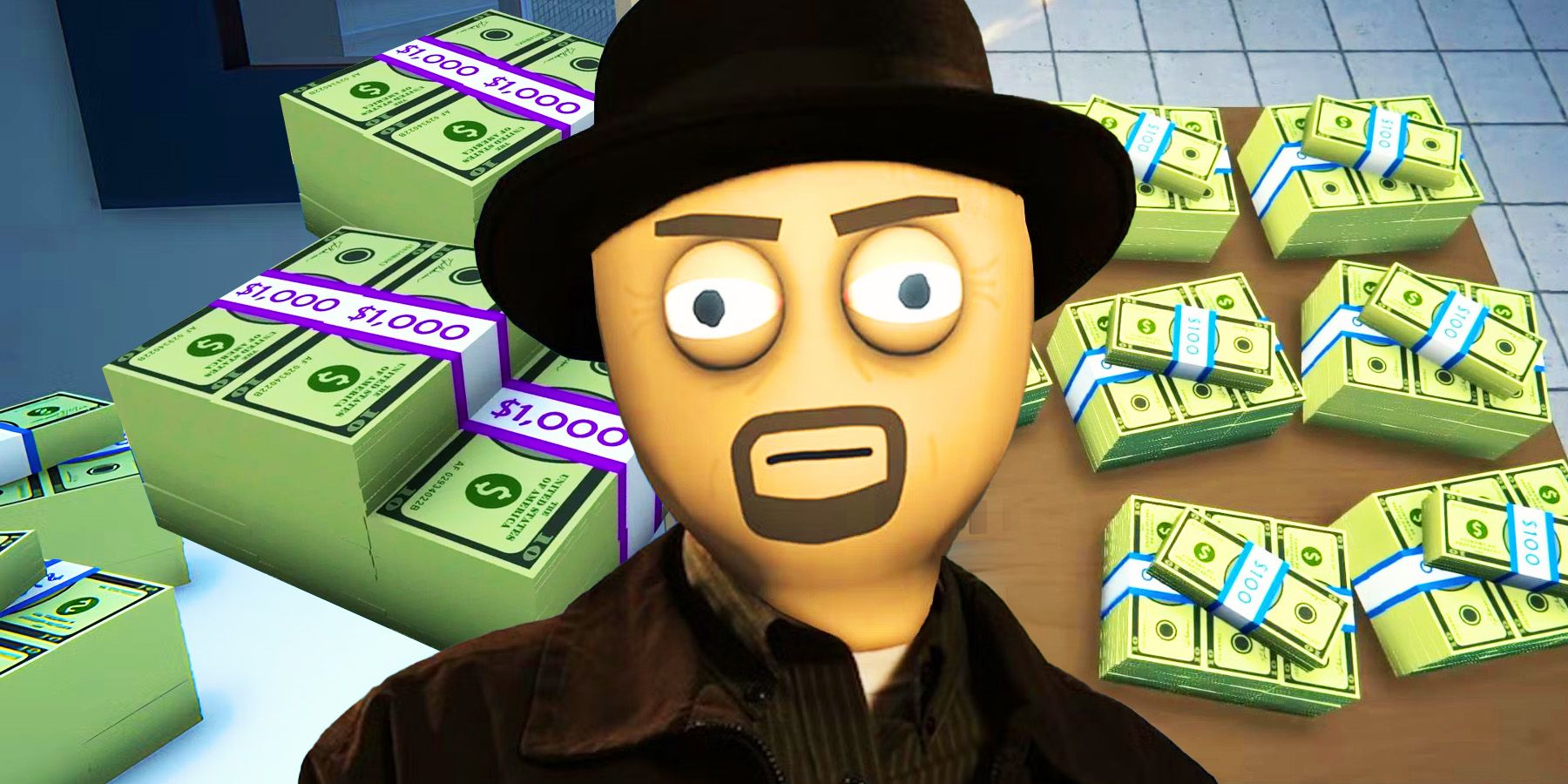 Character with money from Schedule 1