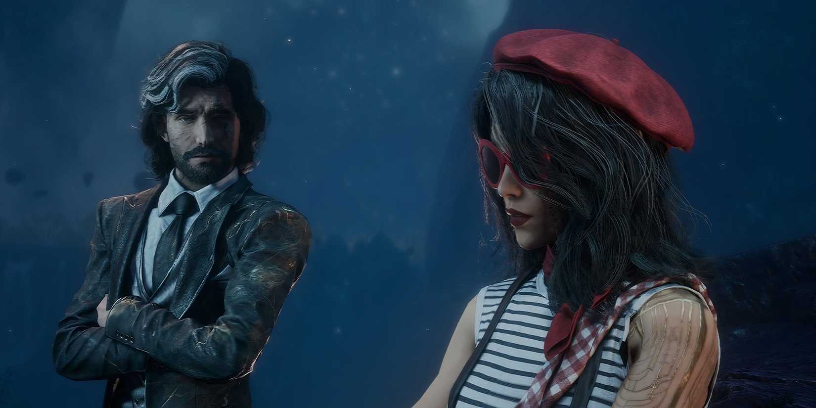 Clair Obscur lune and Verso in dialogue