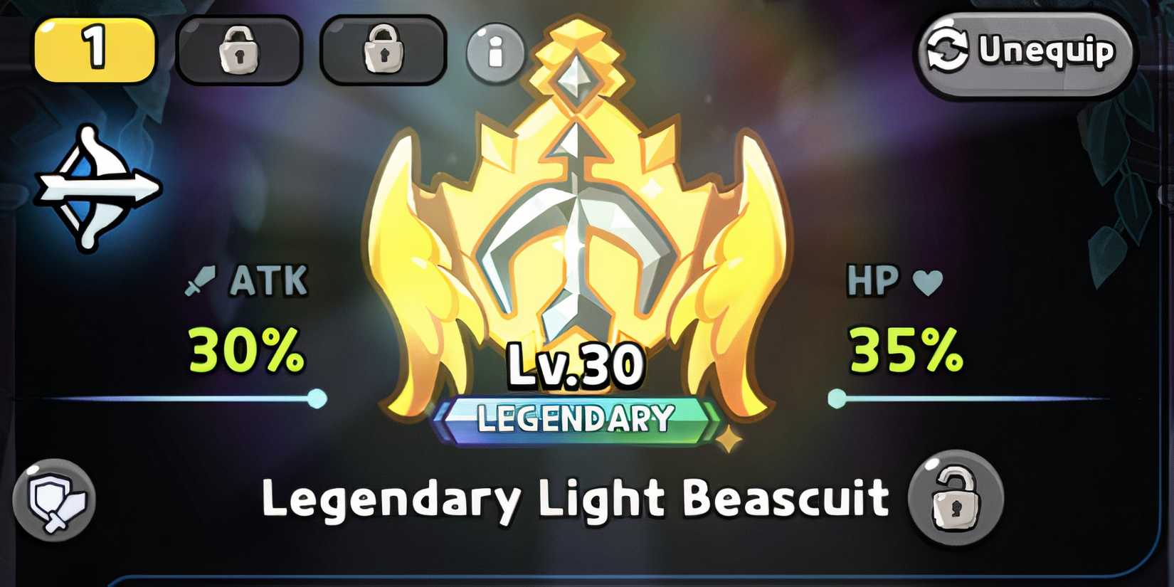 Печенье "Cookie Run Kingdom" Legendary Light Beascuit