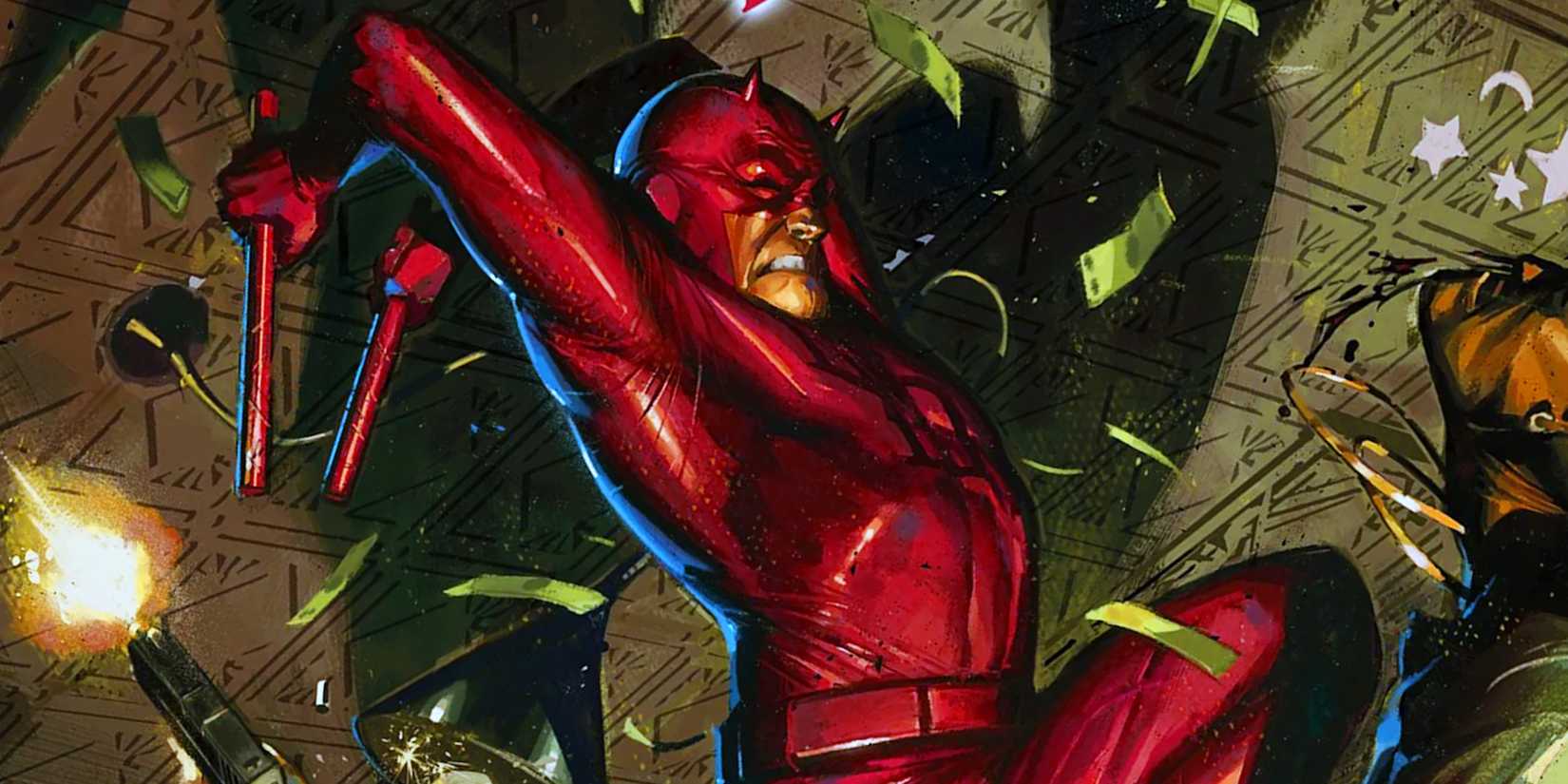 Top 10 Greatest Street-Level Heroes in Marvel History 15 Daredevil Fighting in Cold Day in Hell Comic Art