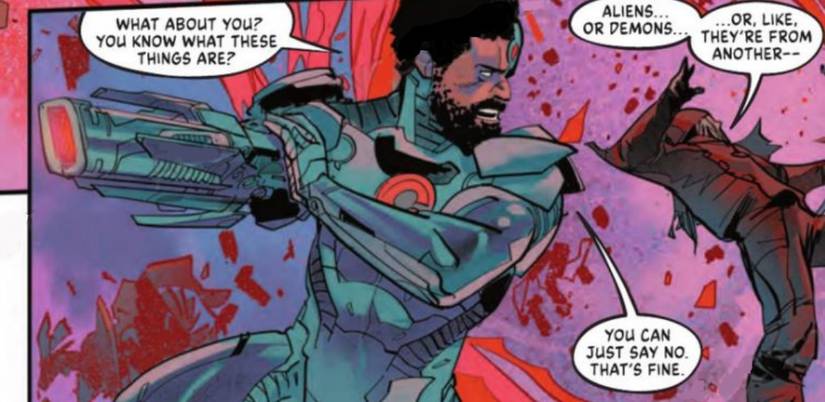 Cyborg Not Dc Cyborg Debuts a Bold New Look While Commanding DC’s Most Powerful Team Yet