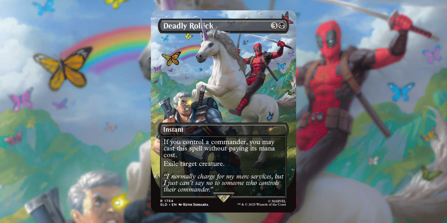 Magic: The Gathering's New Deadpool Secret Lair Is Appropriately Meta Magic: The Gathering's New Deadpool Secret Lair Is Appropriately Meta