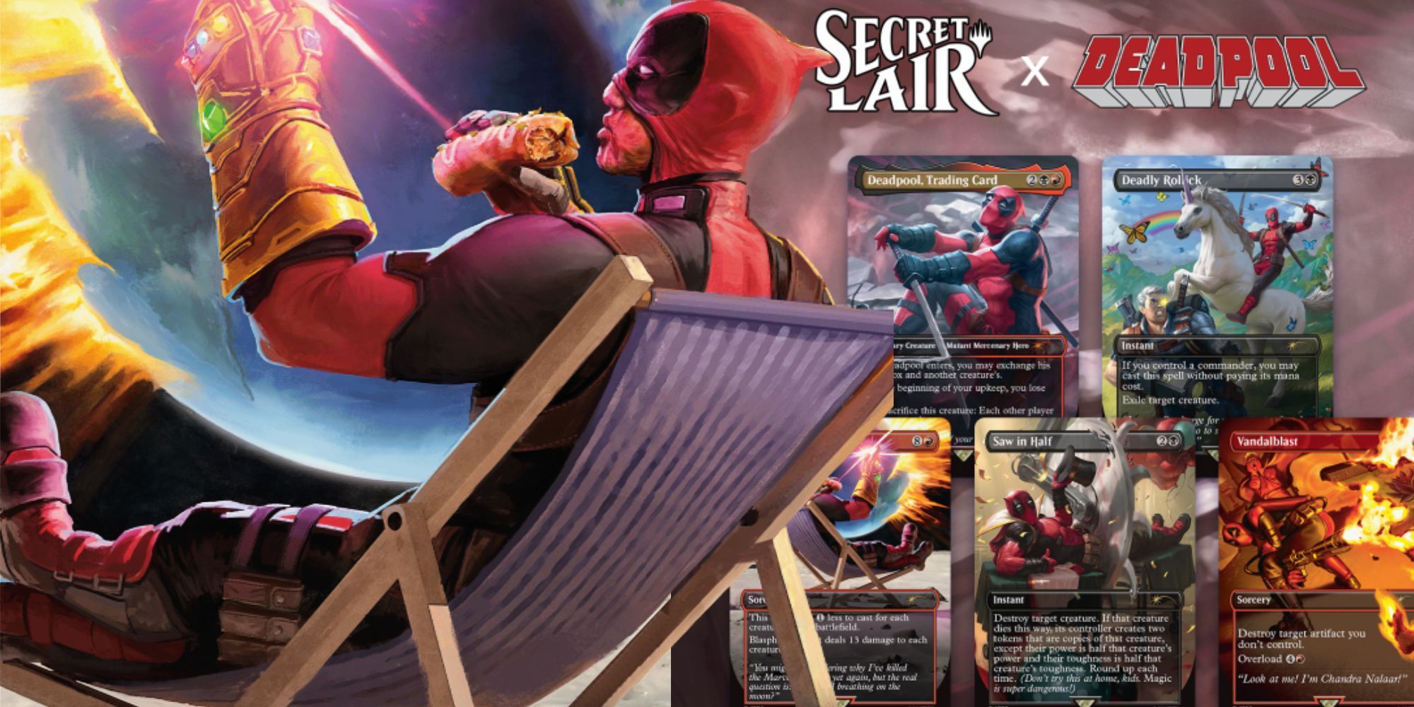 Magic: The Gathering's New Deadpool Secret Lair Is