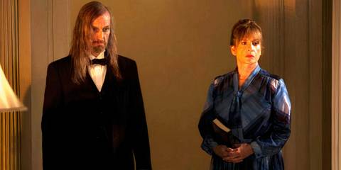 Denis O'Hare and Patti LuPone in American Horror Story Coven The Replacements