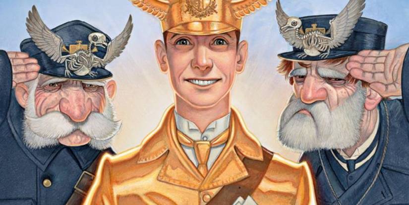 discworld going postal stamp art by paul kidby-1