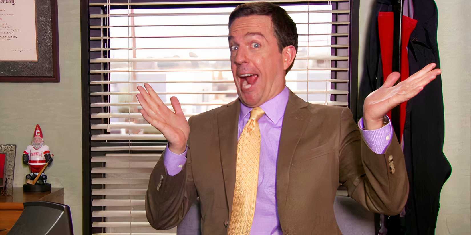 ed helms as andy bernard in the office