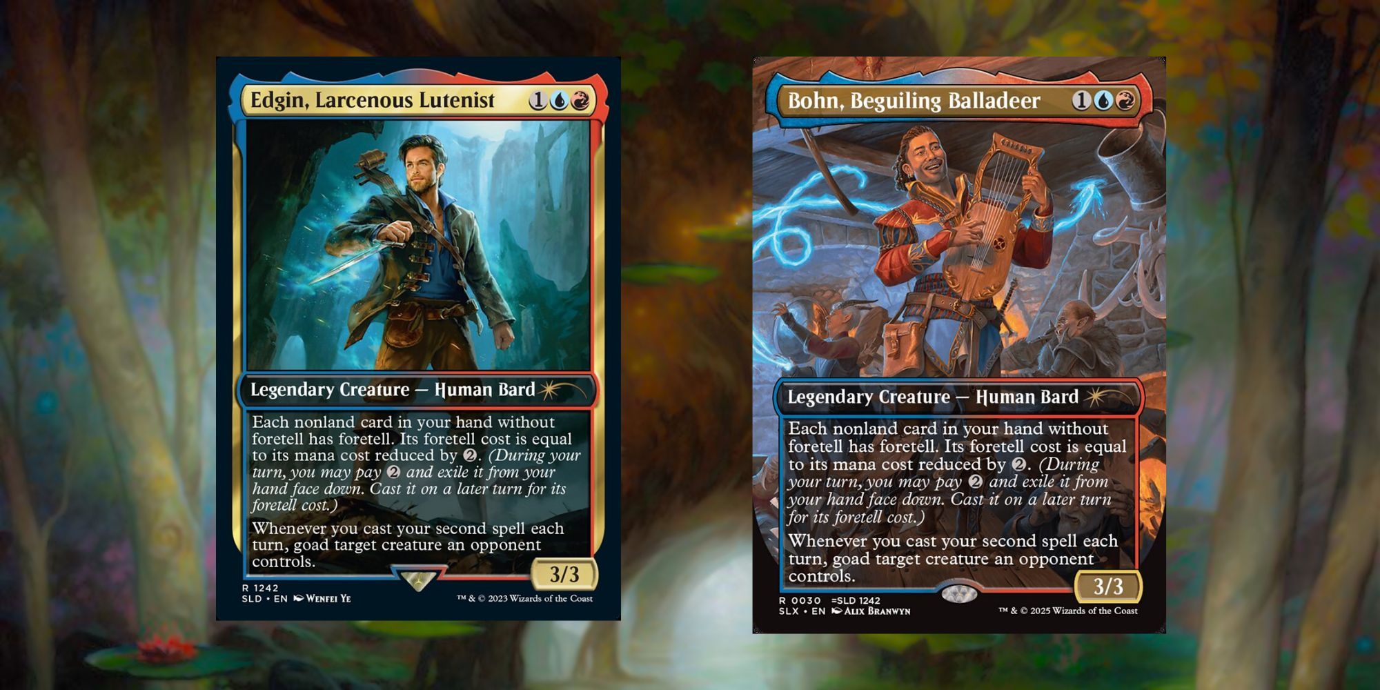 edgin mtg card Edgin, Larcenous Lutenist [Secret Lair Drop Series] main image 1