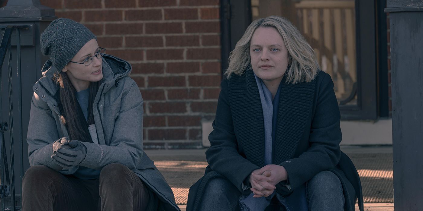 Emily and June in The Handmaid's Tale The Wilderness