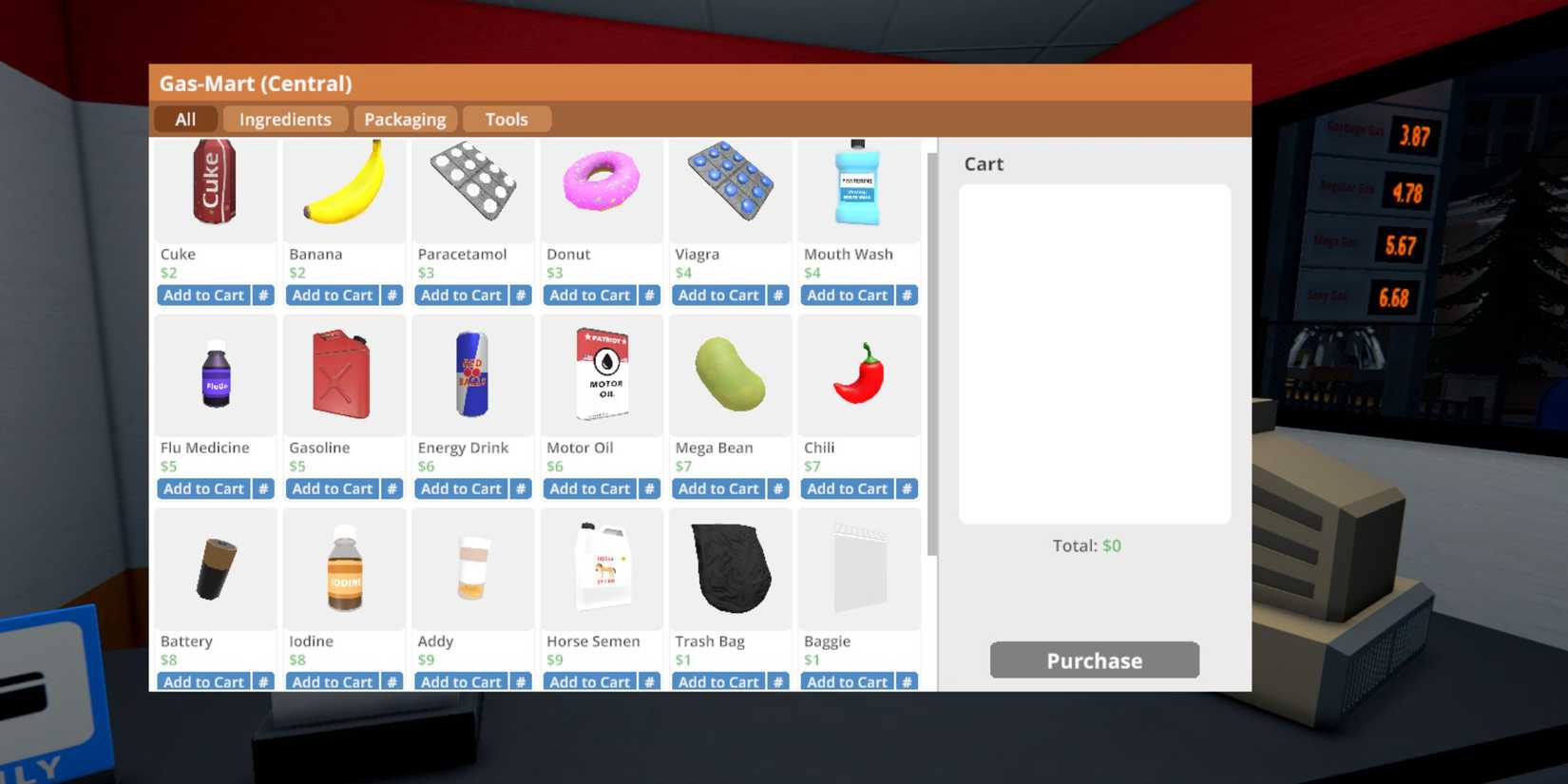 How To Make Every Effect In Schedule 1 1 Every ingredient in Schedule 1 can be purchased at Gas-Mart.