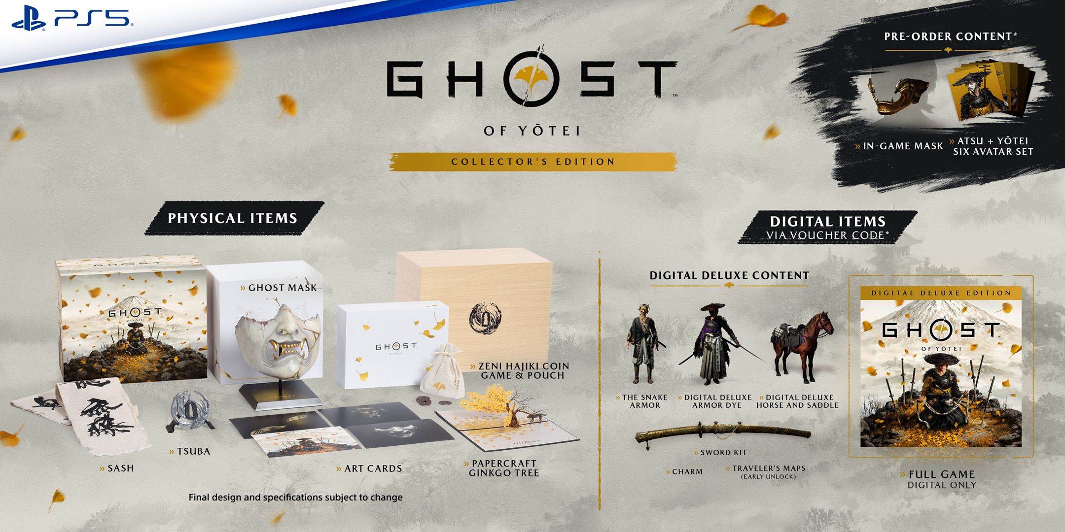 Ghost Of Yotei Preorder Bonuses & All Edition Differences