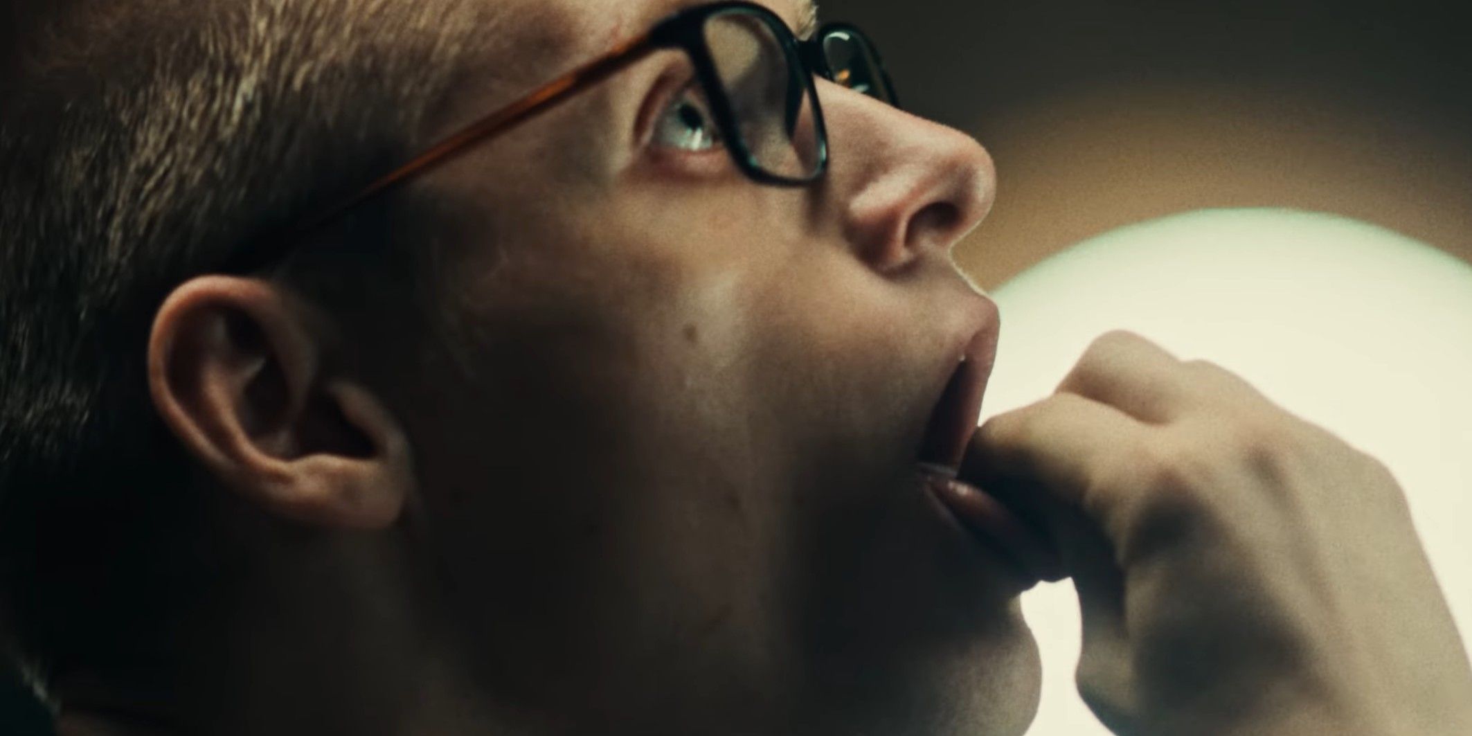 Lewis Gribben as Younger Cameron Walker taking LSD in Black Mirror season 7, episode 4, 