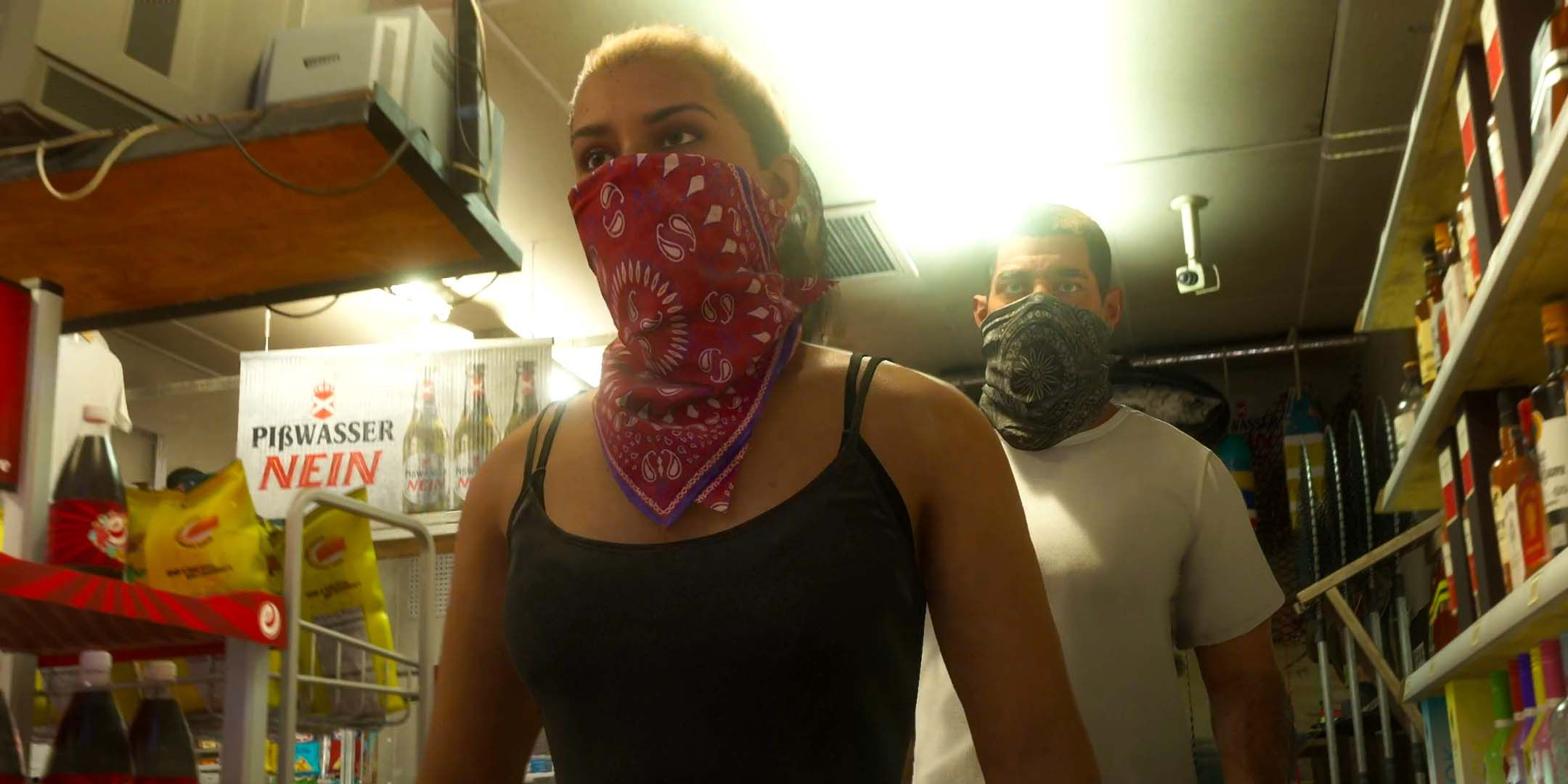 GTA 6 Release Date Revealed As Game Delayed To 2026 Gta 6 Lucia Jason Robbery 