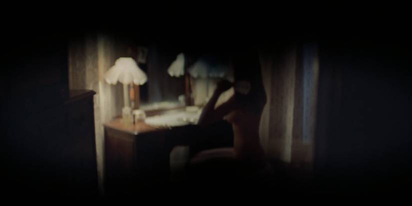 The opening scene of Halloween from Michael Myers' POV