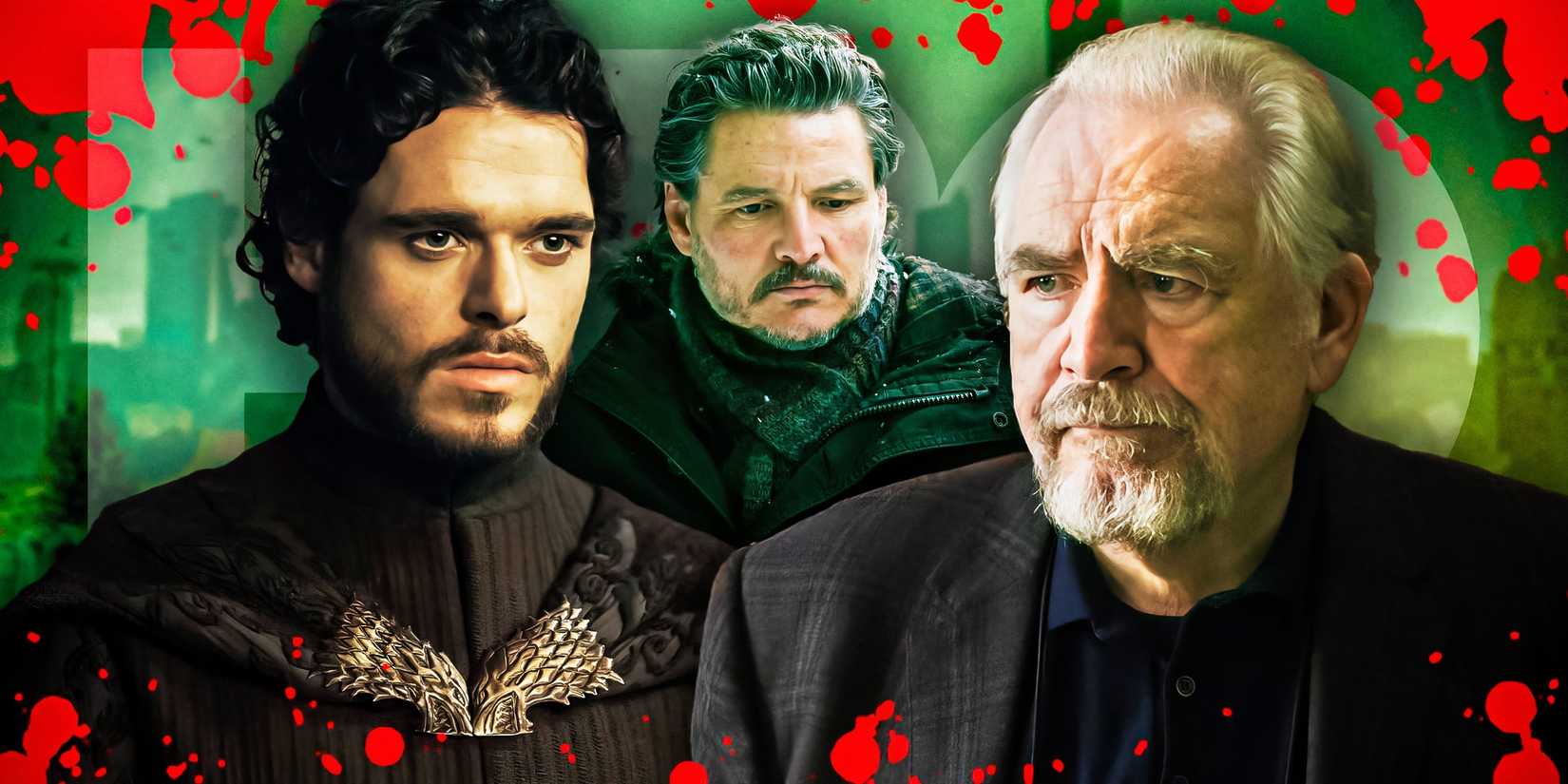 Robby Stark, Joel e Logan Roy em cenas icônicas de séries da HBO