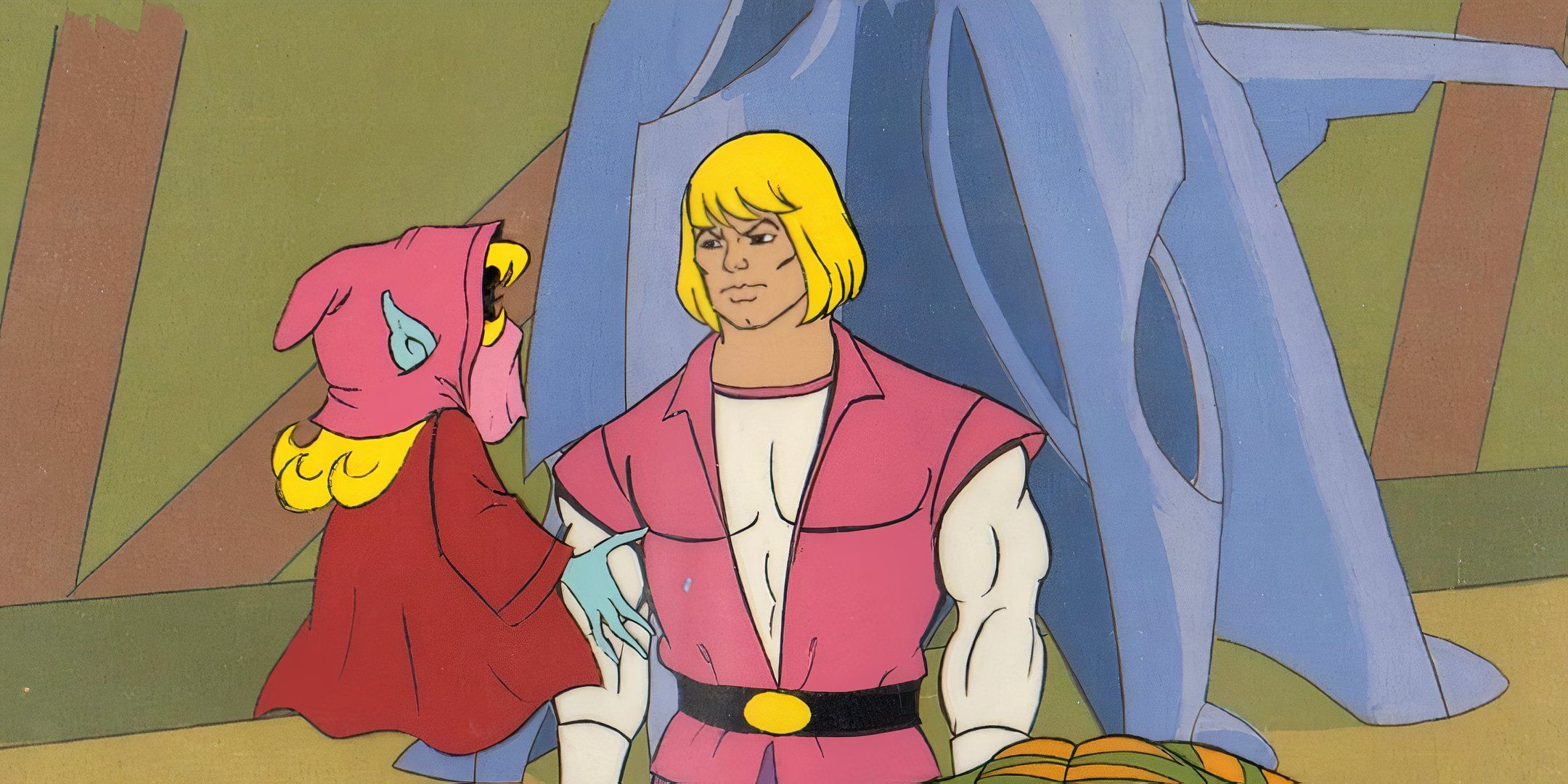 He-Man impugna la Spada del Potere su Eternia
