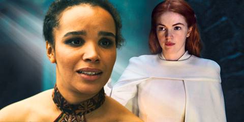 Nynaeve and Elayne in The Wheel of Time season 3