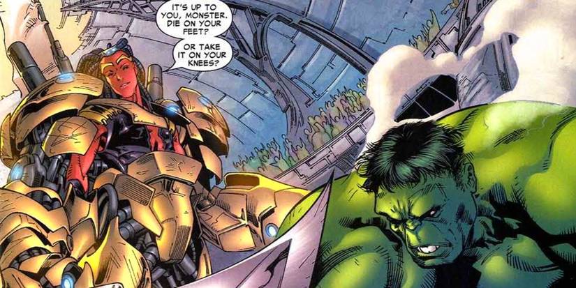 hulk vs the red king