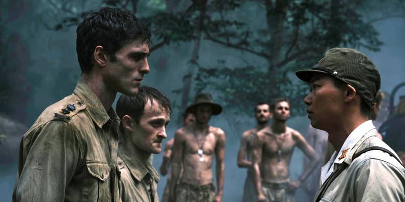 Jacob Elordi como Dorrigo em The Narrow Road to the Deep North.